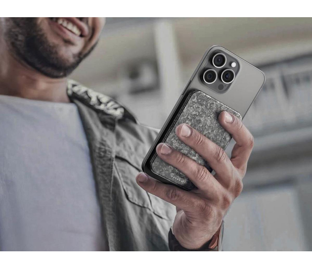 Sharge PowerBank CarbonMag 20W Qi2 QC 3.0 PD 3.0 5K mAh Czarny - 1455950 - zdjęcie 8